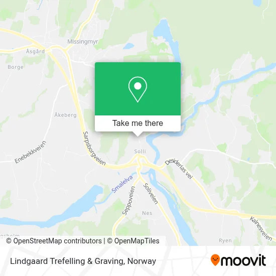 Lindgaard Trefelling & Graving map