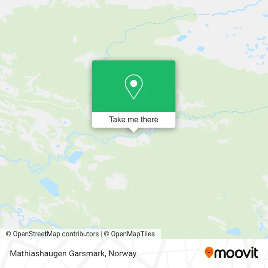 Mathiashaugen Garsmark map