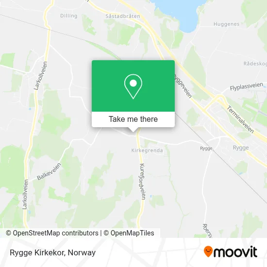 Rygge Kirkekor map