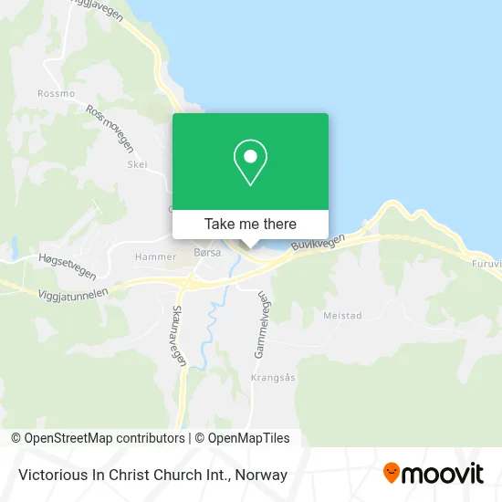 Victorious In Christ Church Int. map