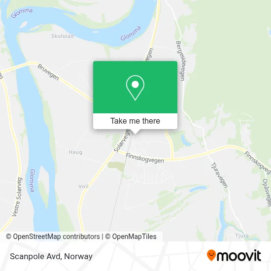 Scanpole Avd map