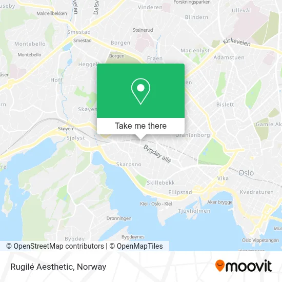 Rugilé Aesthetic map