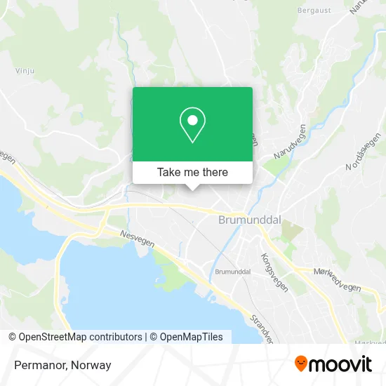 Permanor map