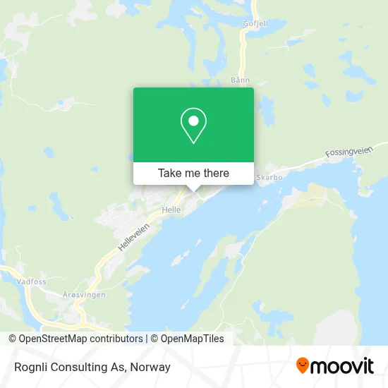 Rognli Consulting As map