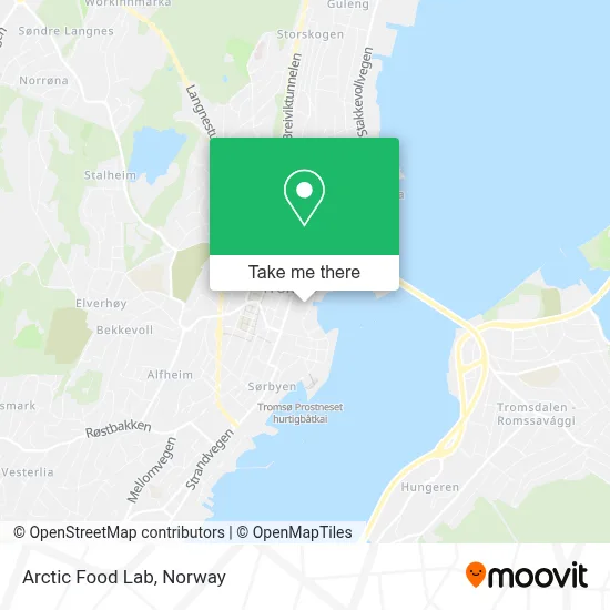 Arctic Food Lab map