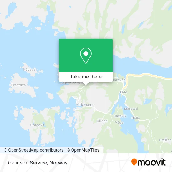Robinson Service map