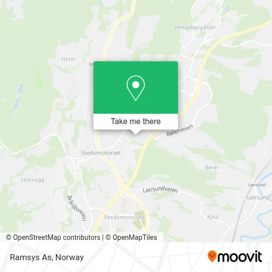 Ramsys As map