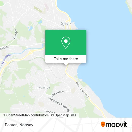 Posten map
