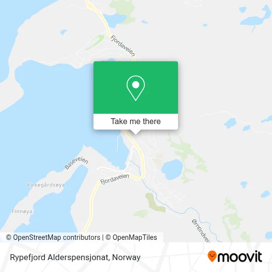 Rypefjord Alderspensjonat map