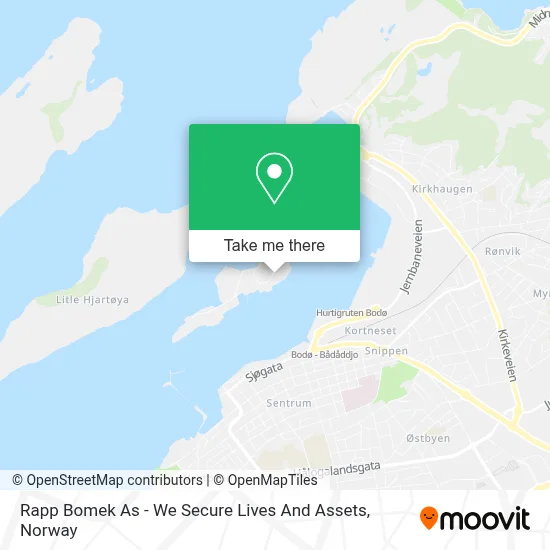 Rapp Bomek As - We Secure Lives And Assets map