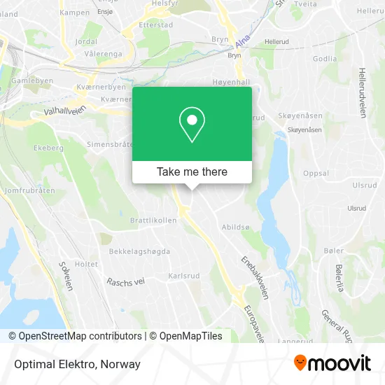 Optimal Elektro map