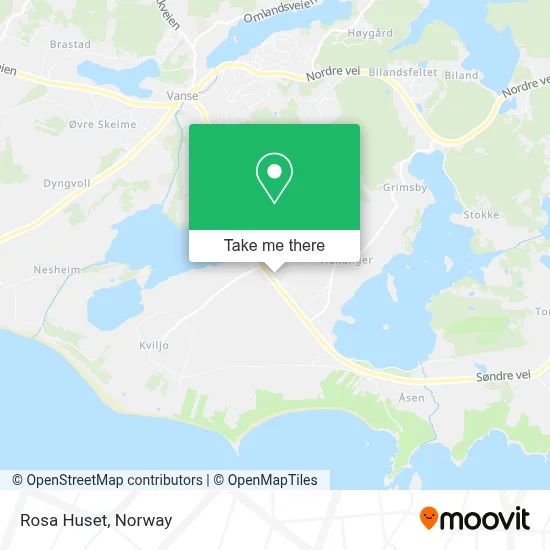 Rosa Huset map