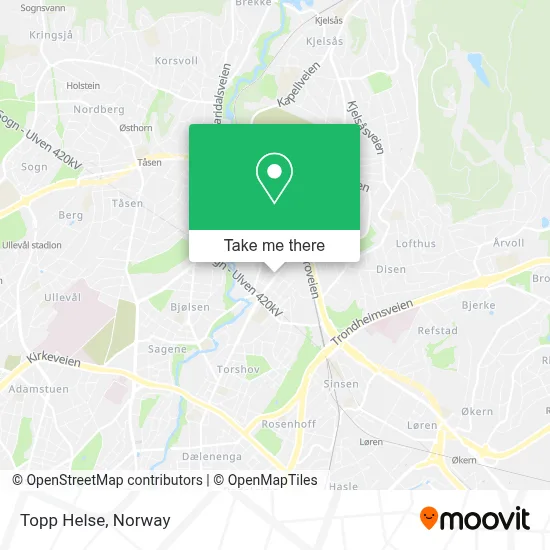 Topp Helse map