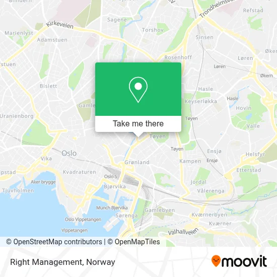 Right Management map