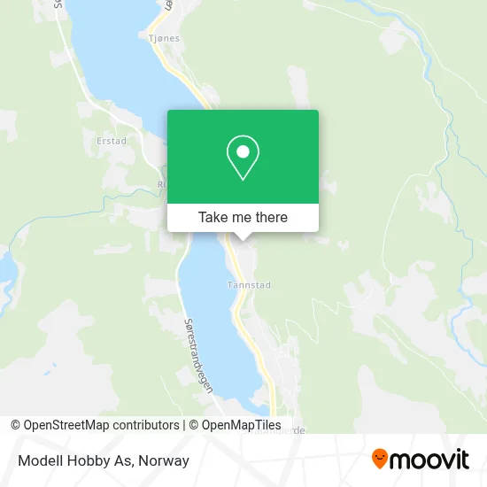 Modell Hobby As map