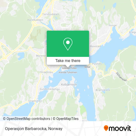 Operasjon Barbarocka map