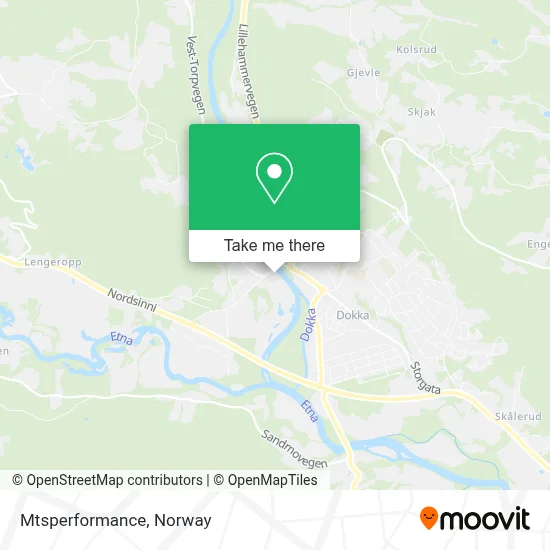 Mtsperformance map
