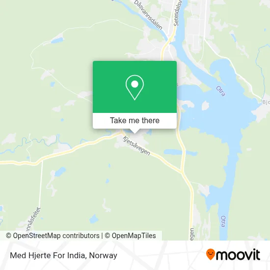Med Hjerte For India map