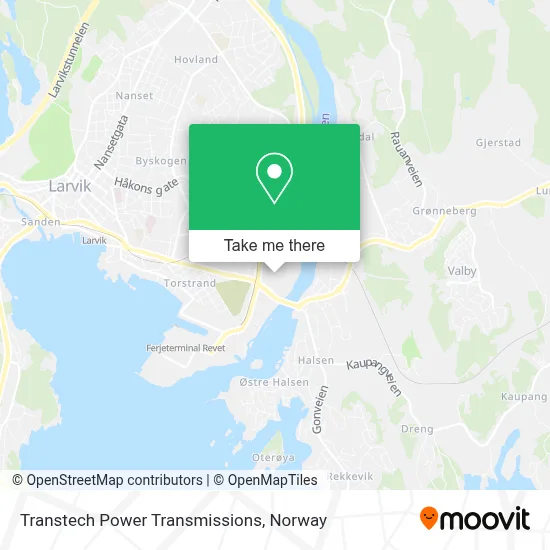 Transtech Power Transmissions map