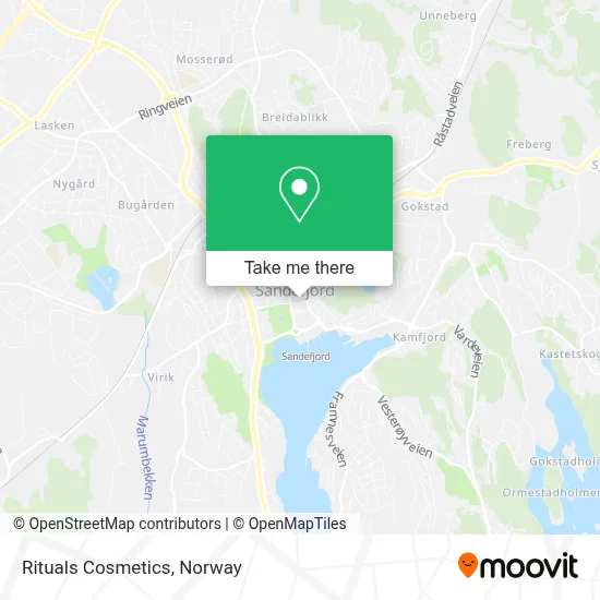 Rituals Cosmetics map