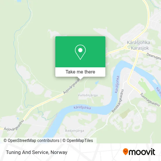 Tuning And Service map