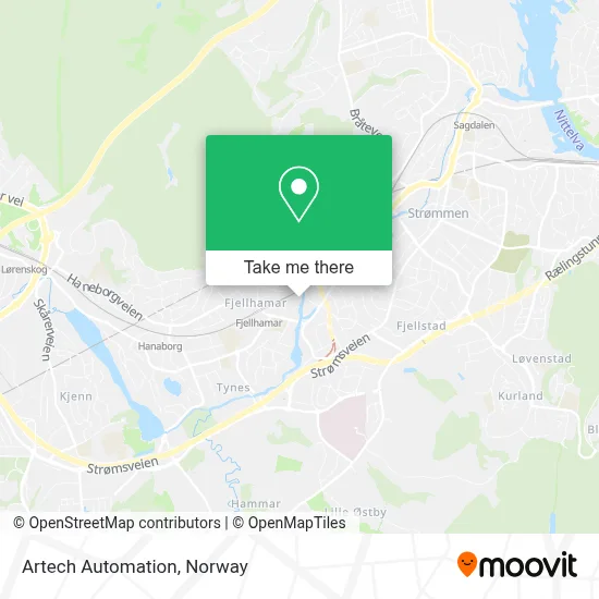 Artech Automation map