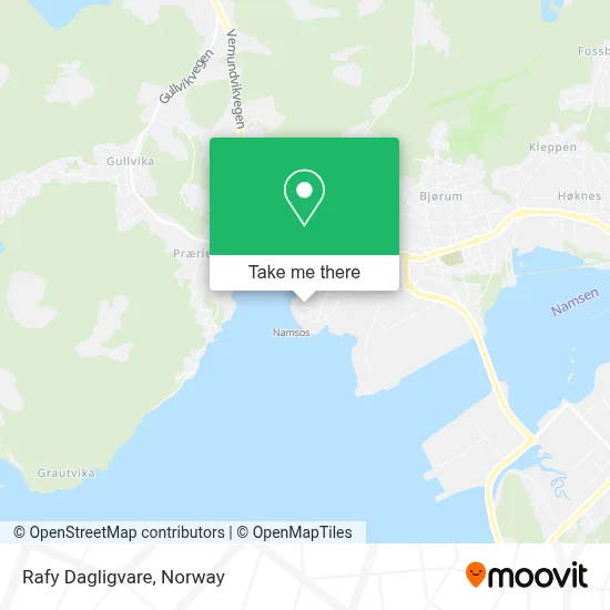 Rafy Dagligvare map