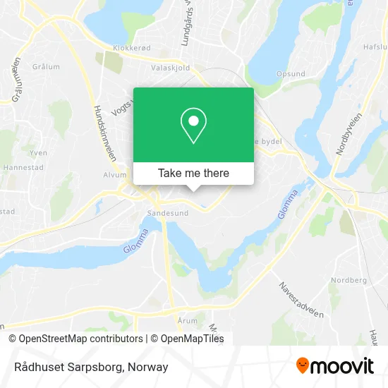Rådhuset Sarpsborg map