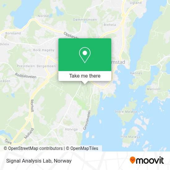 Signal Analysis Lab map