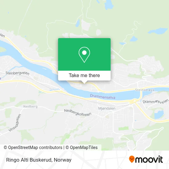 Ringo Alti Buskerud map