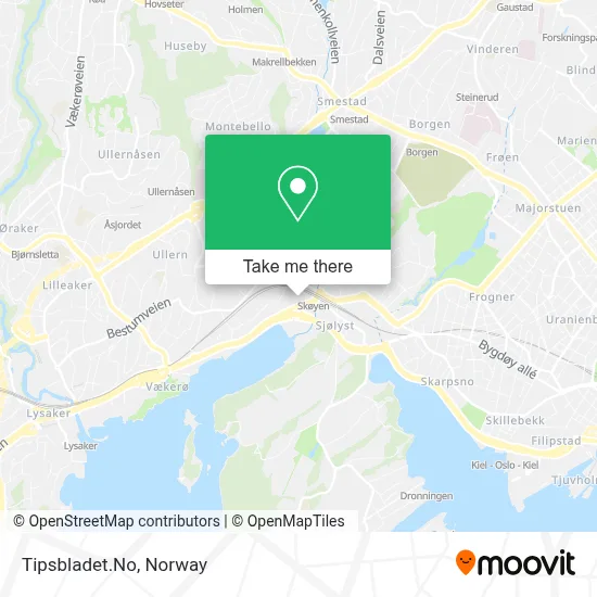 Tipsbladet.No map