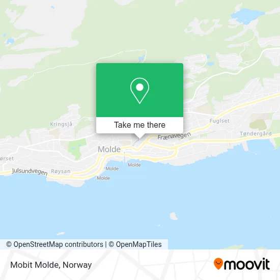 Mobit Molde map