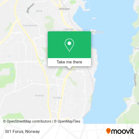 St1 Forus map