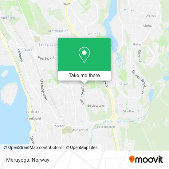 Meruyoga map