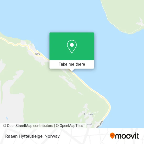 Raaen Hytteutleige map