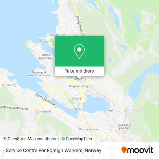 Service Centre For Foreign Workers map