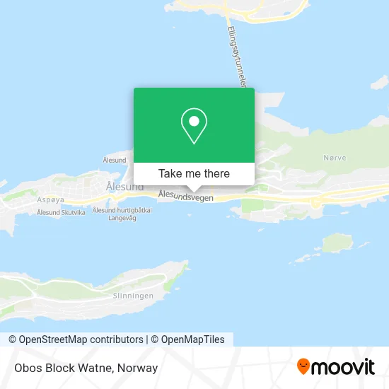 Obos Block Watne map