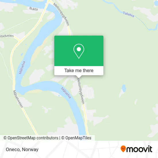 Oneco map