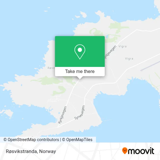 Røsvikstranda map