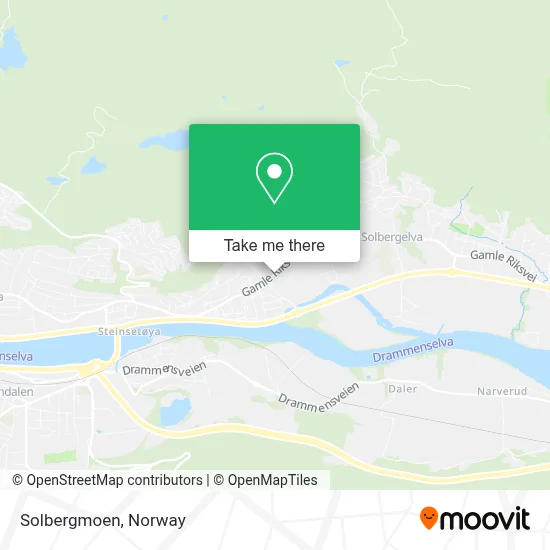 Solbergmoen map