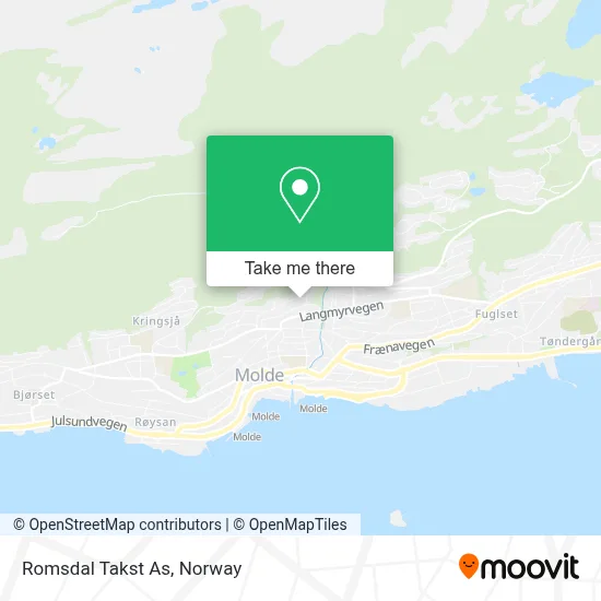 Romsdal Takst As map