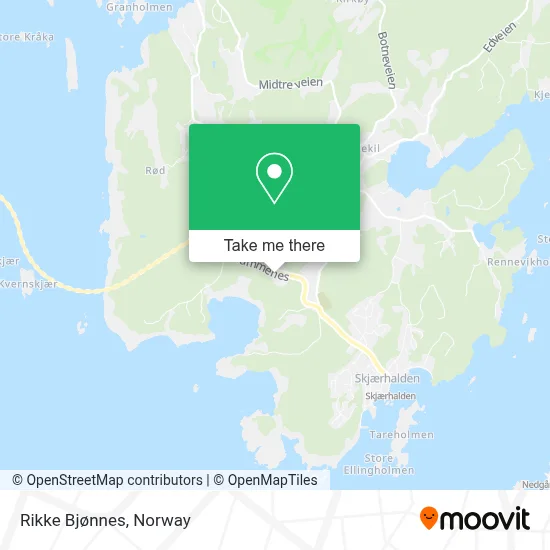 Rikke Bjønnes map