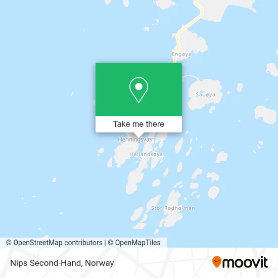 Nips Second-Hand map