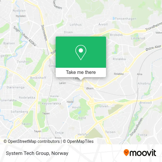 System Tech Group map