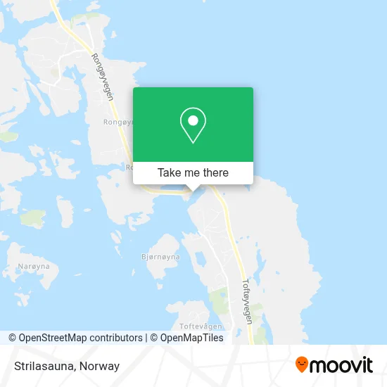 Strilasauna map