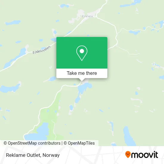 Reklame Outlet map