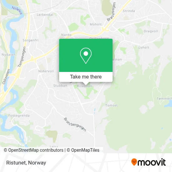 Ristunet map