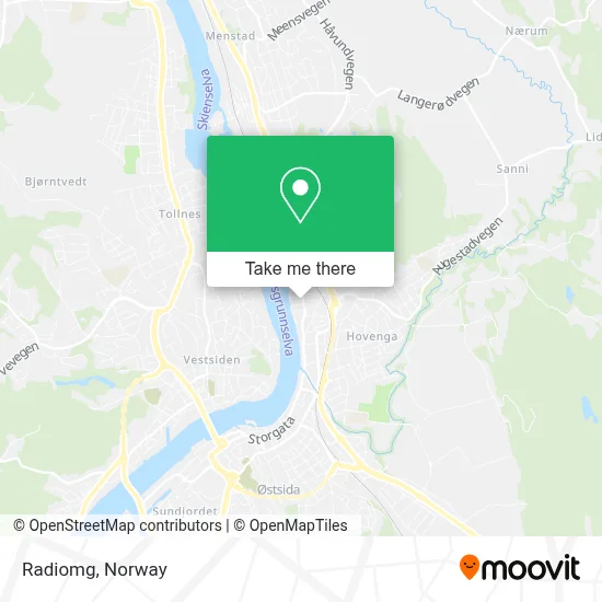 Radiomg map