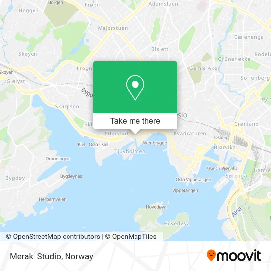 Meraki Studio map
