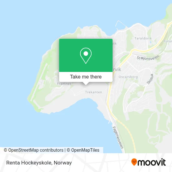 Renta Hockeyskole map